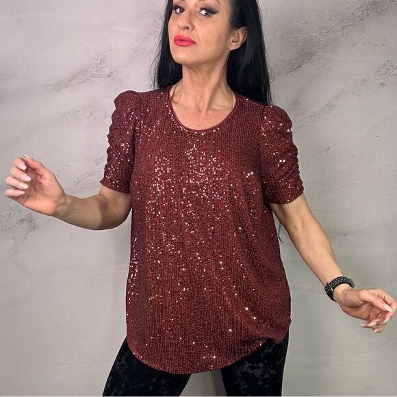 Torrid sequins lined top - Picture 1 of 5